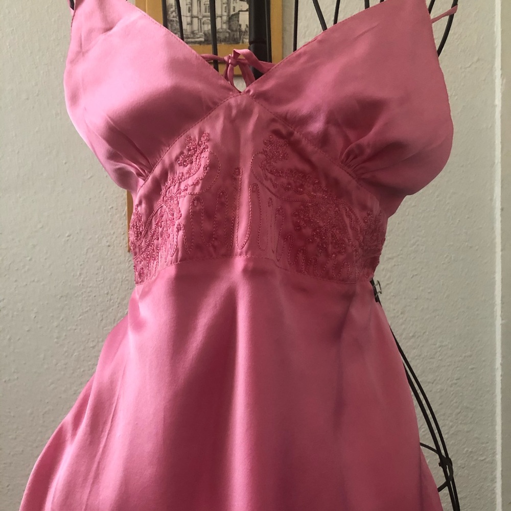Silk tank from Mexico sz small